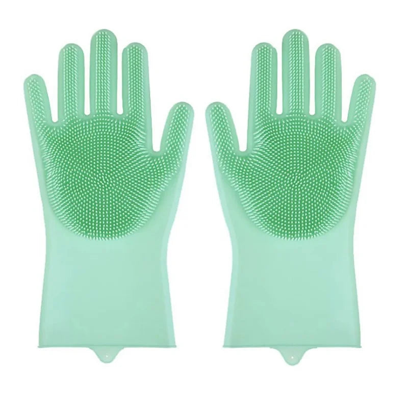Pet Grooming & Bath Gloves – Silicone
