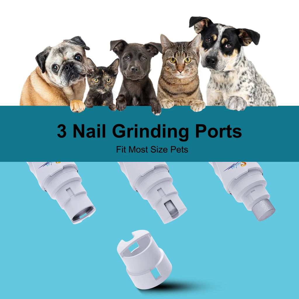 Quiet Rechargeable Dog Nail Grinder