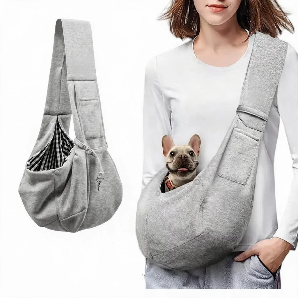 Cotton Pet Sling Carrier Bag