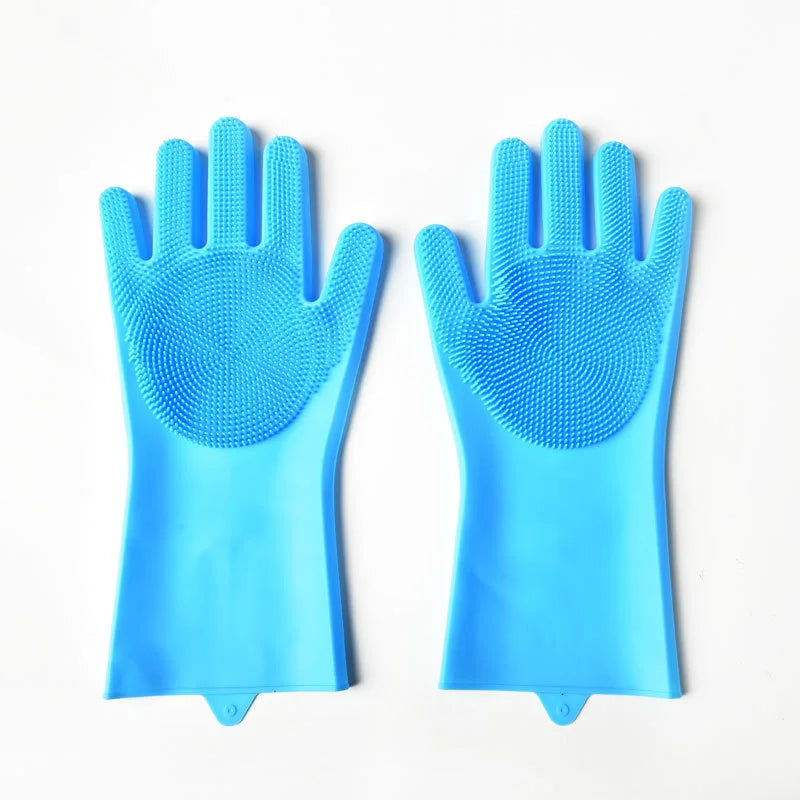 Pet Grooming & Bath Gloves – Silicone
