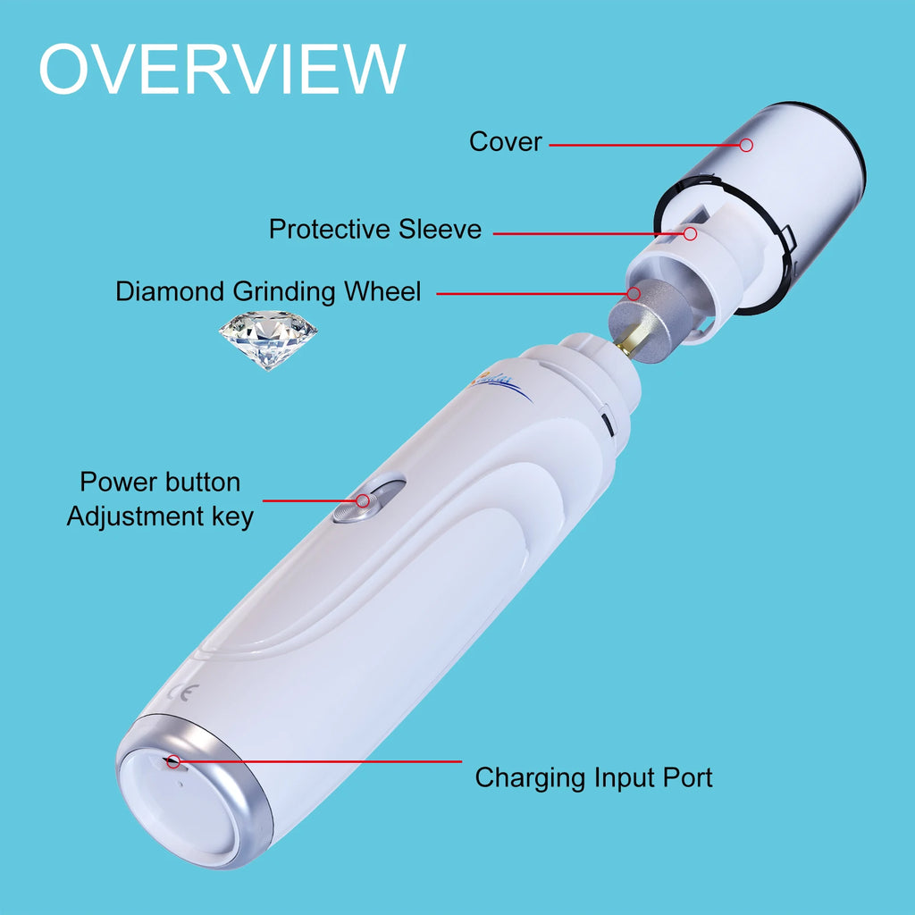 Quiet Rechargeable Dog Nail Grinder